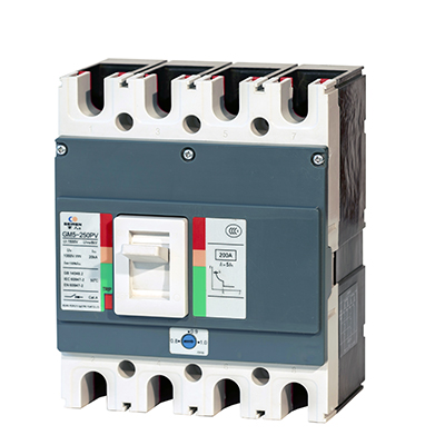 GM5-250PV series of DC molded case circuit breakers for photovoltaic